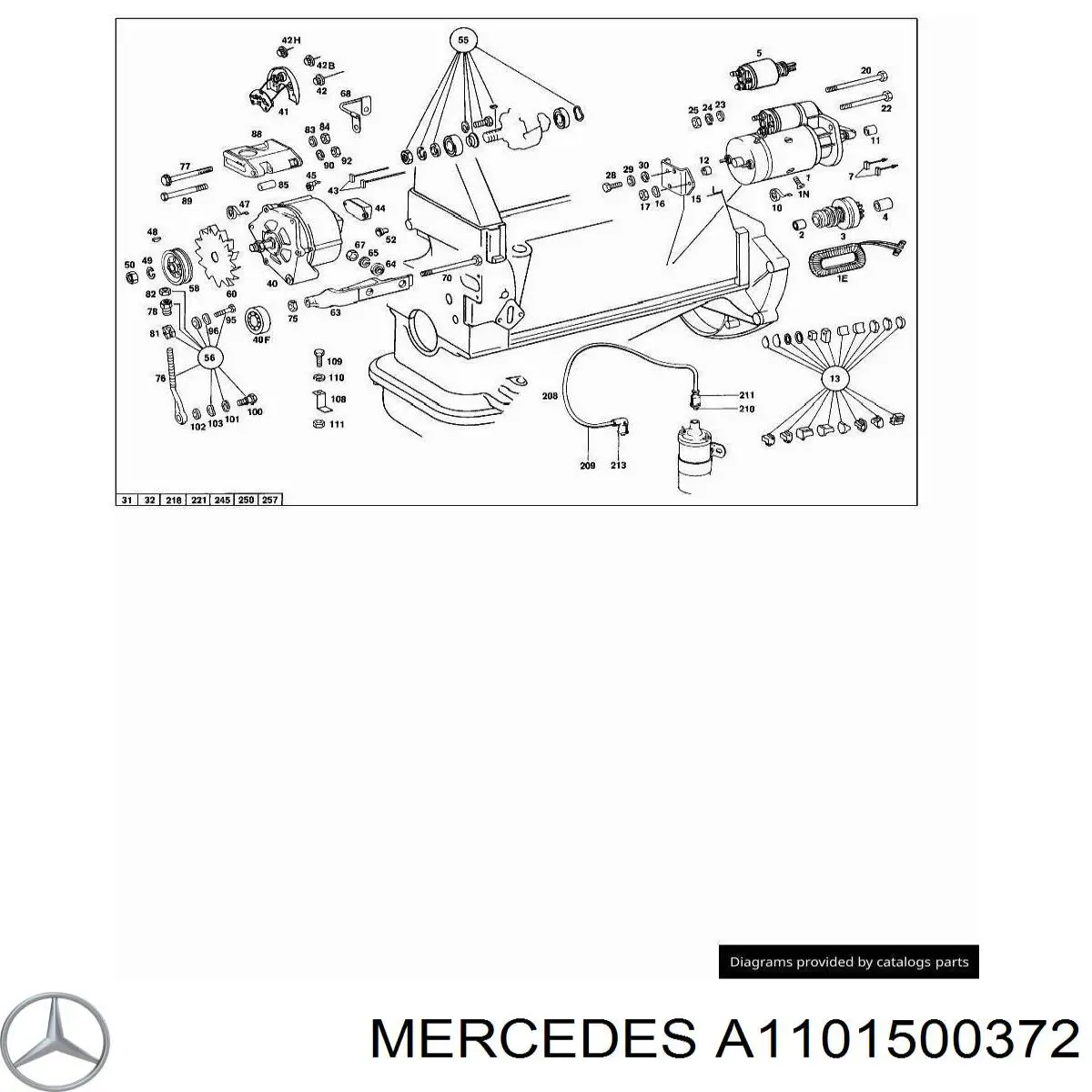  A1101500372 Mercedes