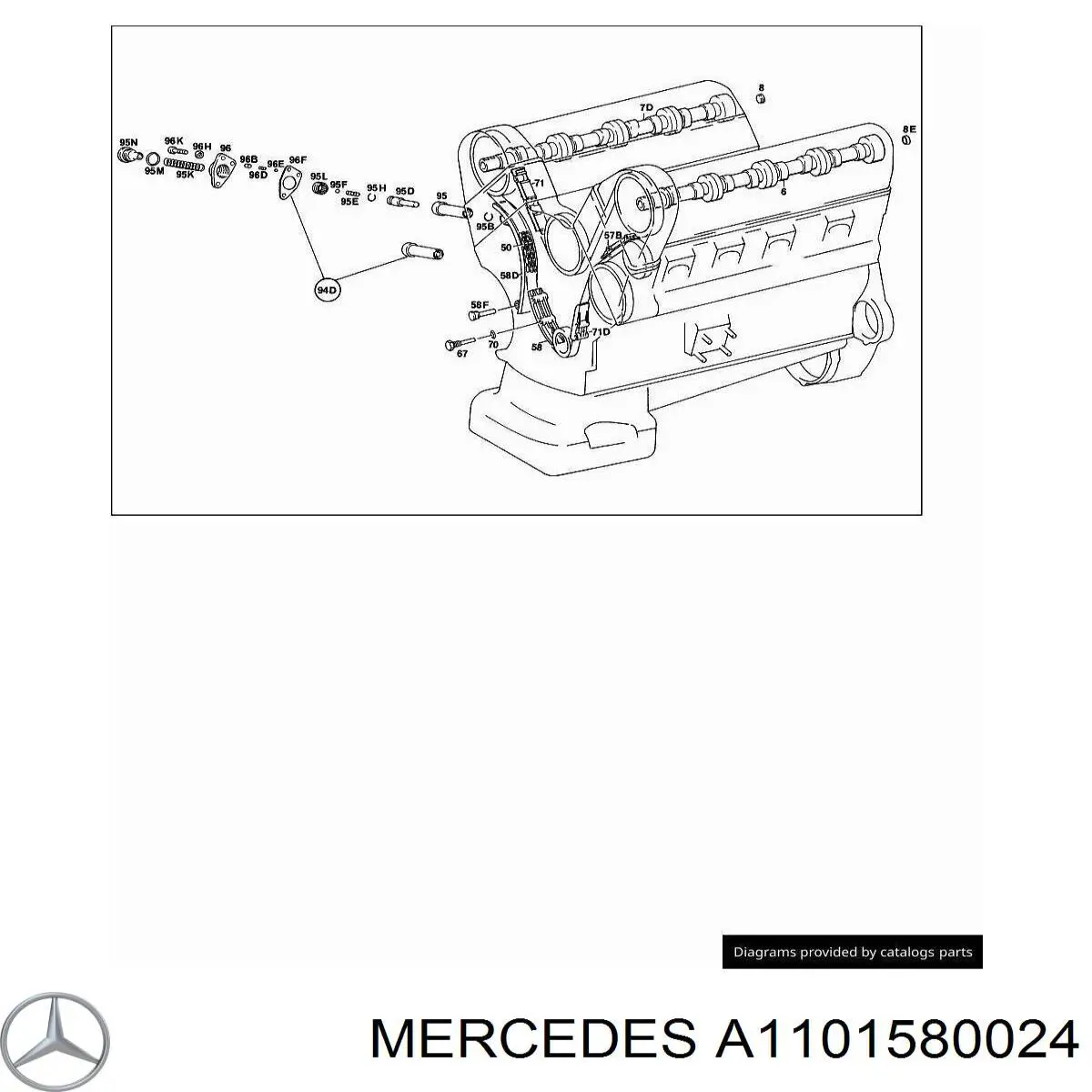  A1101580024 Mercedes