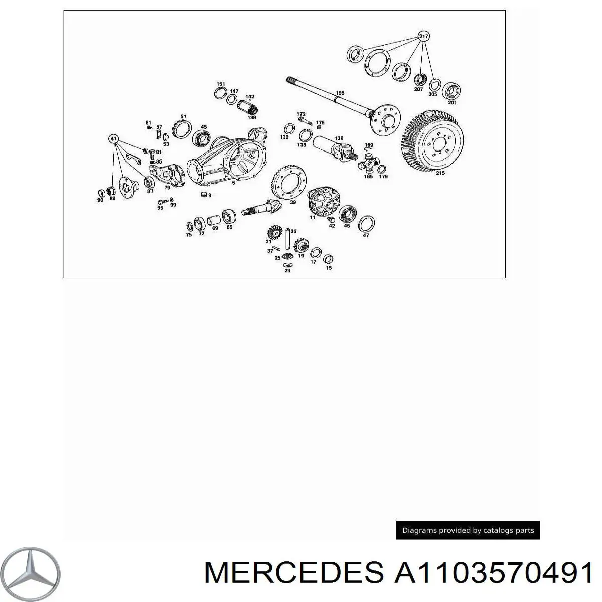  Mercedes A1103570491 цена, от 7.60 USD