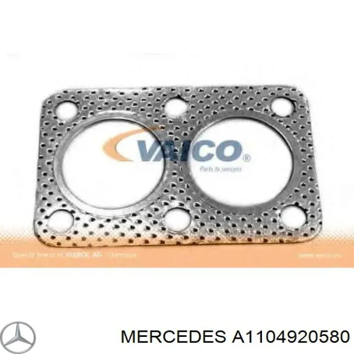 Купить A1104920580 Mercedes Уплотнитель приемной трубы глушителя