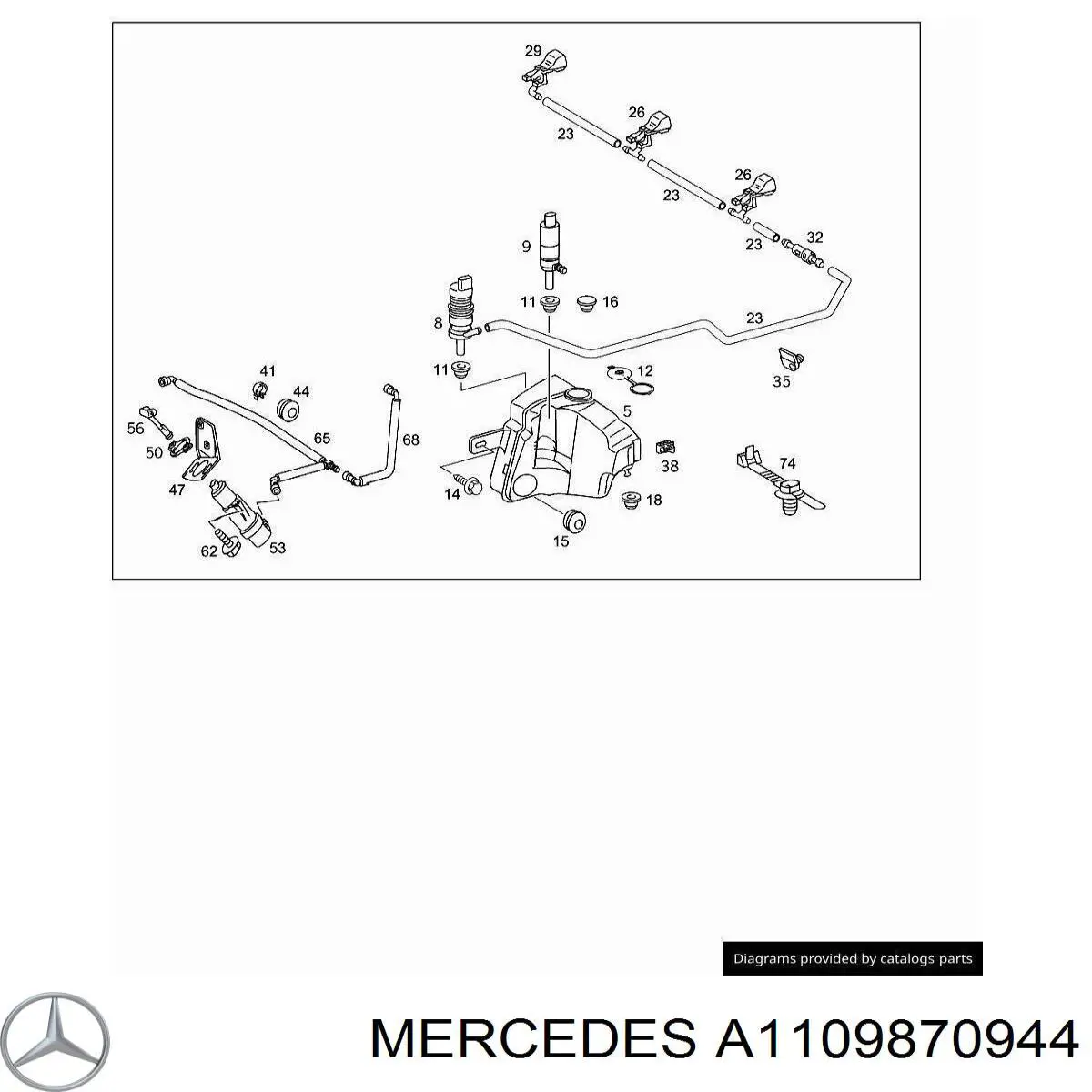  0039976686 Mercedes