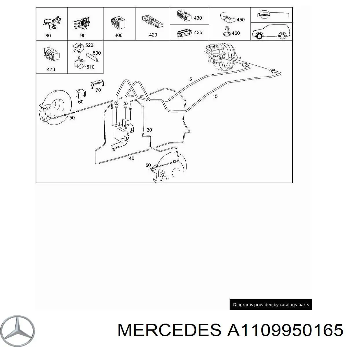  Mercedes A1109950165