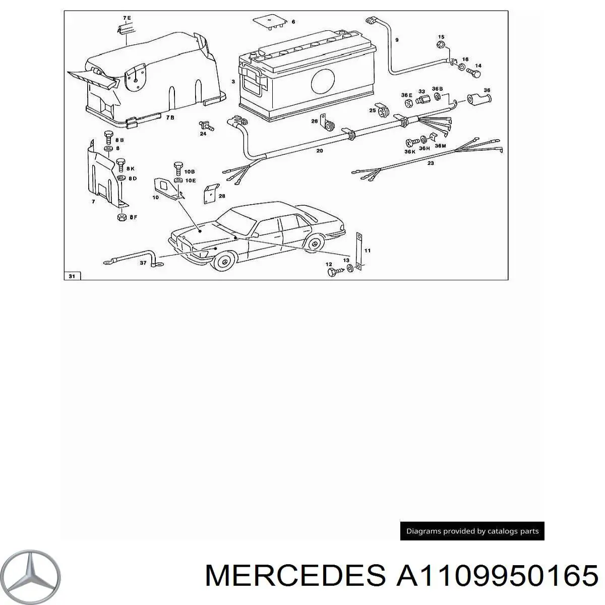 A1109950165 Mercedes 