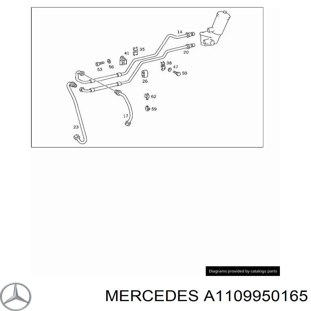  Mercedes A6209950065 цена, от 1.64 USD