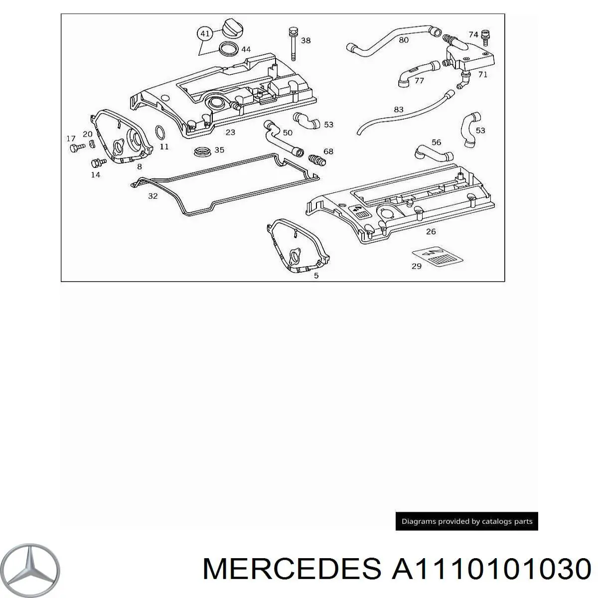  A1110101030 Mercedes