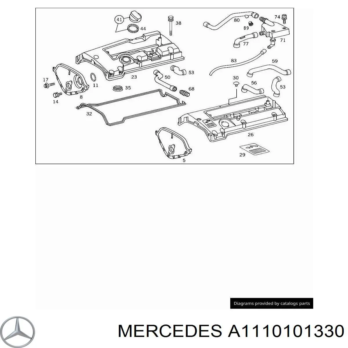 A1110101330 Mercedes 