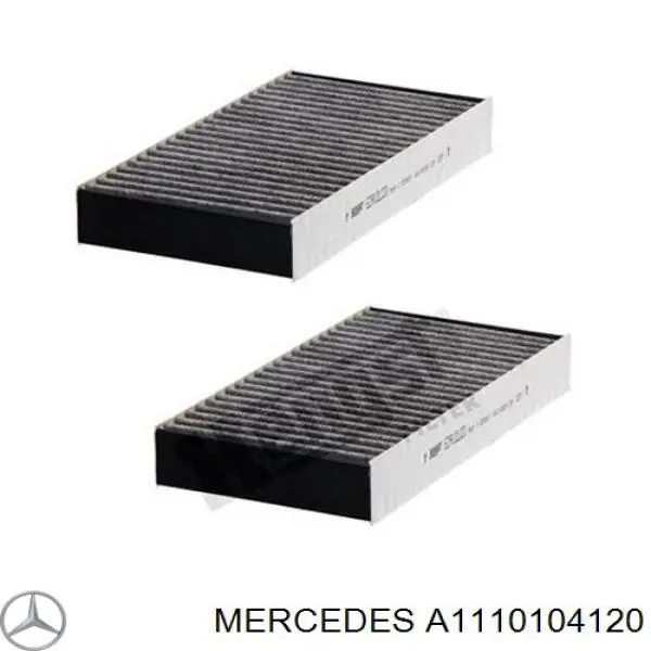 1110104120 Mercedes Комплект прокладок двигателя верхний