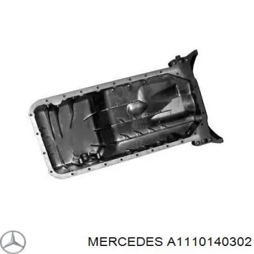 Купить A1110140302 Mercedes Поддон картера двигателя
