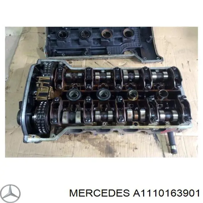 1110105720 Mercedes головка блока цилиндров (гбц)