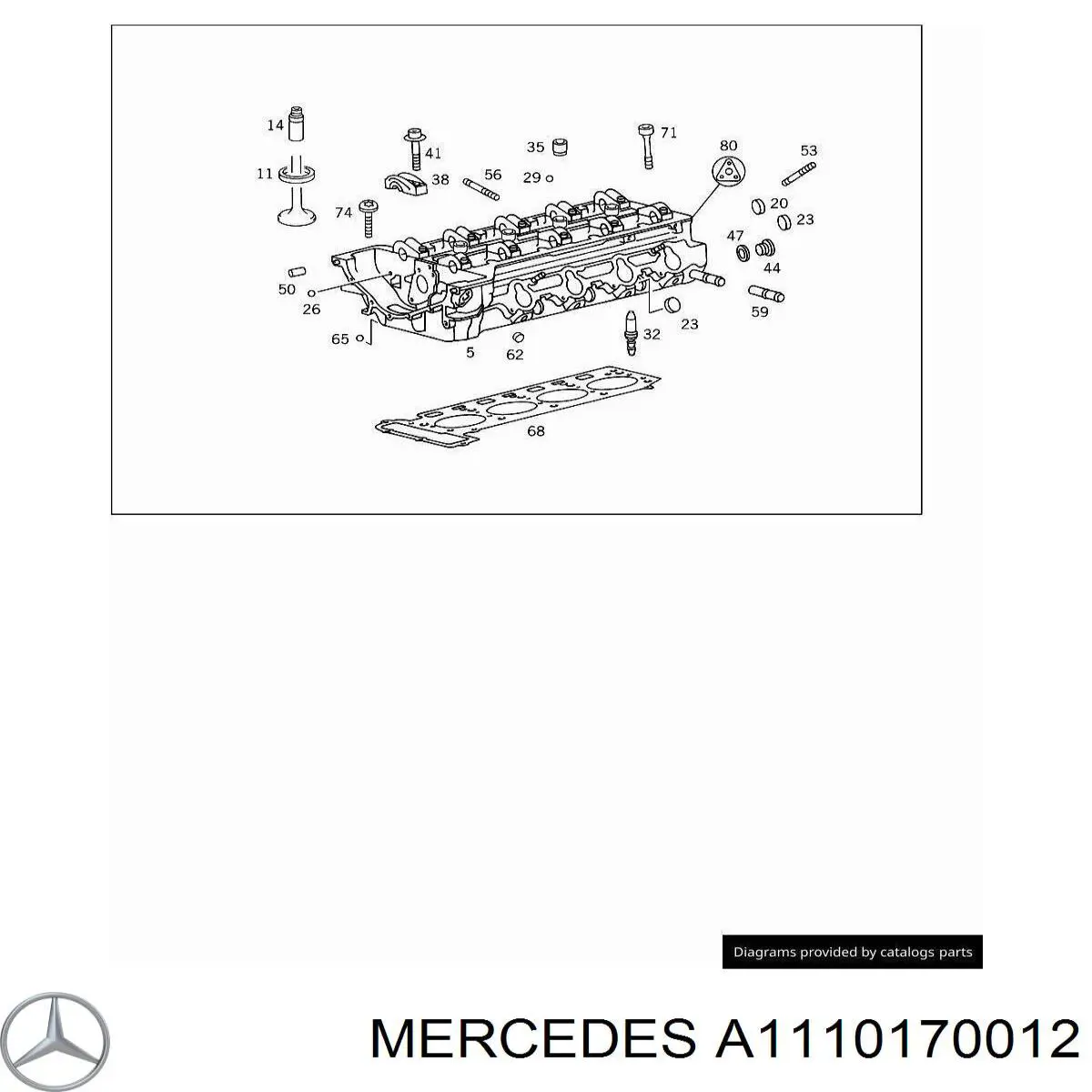 A1110170012 Mercedes 