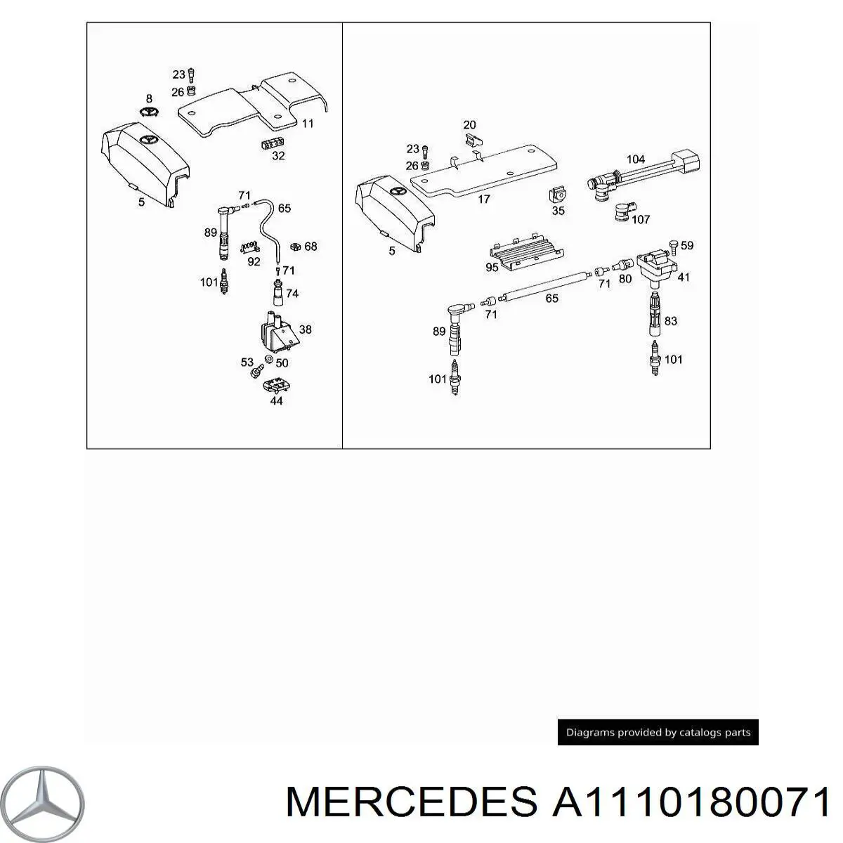 A1110180071 Mercedes 