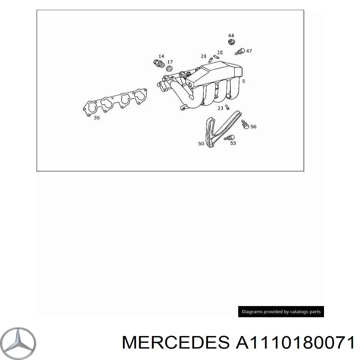 A1110180071 Mercedes 