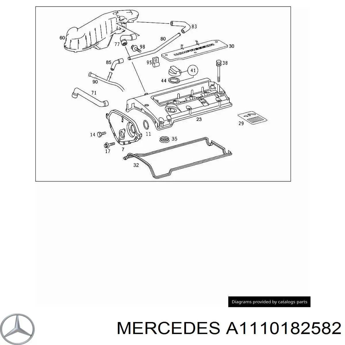 A1110182582 Mercedes 