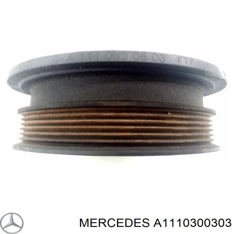 Шкив коленвала (демпфер) Mercedes A1110300203 цена, от 8.00 USD