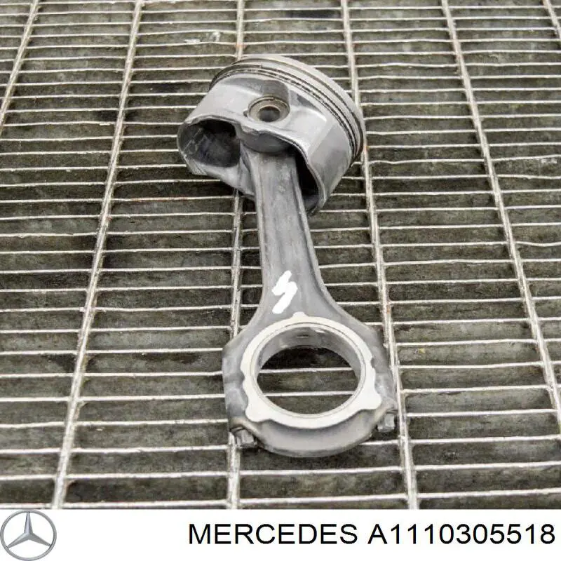 A111030551854 Mercedes поршень в комплекте на 1 цилиндр, std