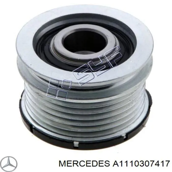 1110307417 Mercedes поршень в комплекте на 1 цилиндр, std
