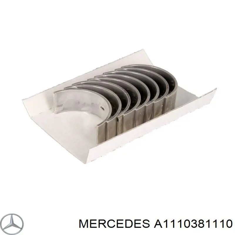 Вкладыши коленвала, шатунные, комплект, 1-й ремонт (+0,25) Mercedes A1110381110 цена, от 28.48 USD