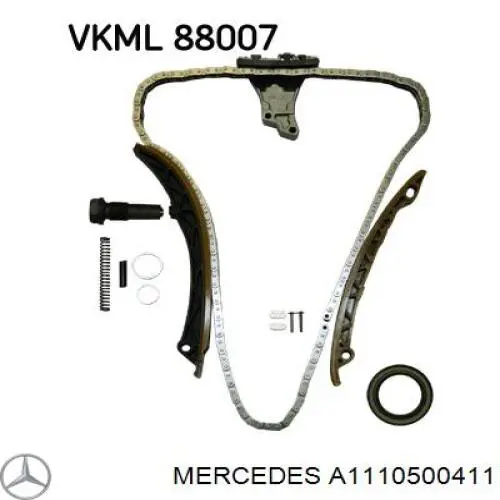 Натяжитель цепи ГРМ MERCEDES A1110500411