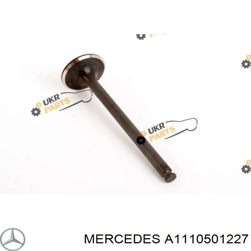A1110501227 Mercedes клапан выпускной
