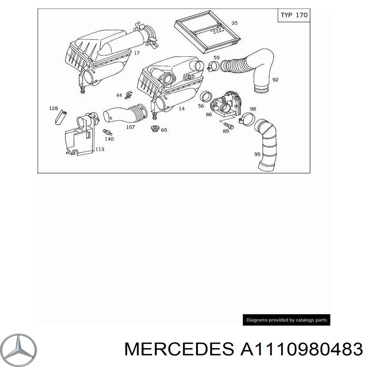 A1110980483 Mercedes 