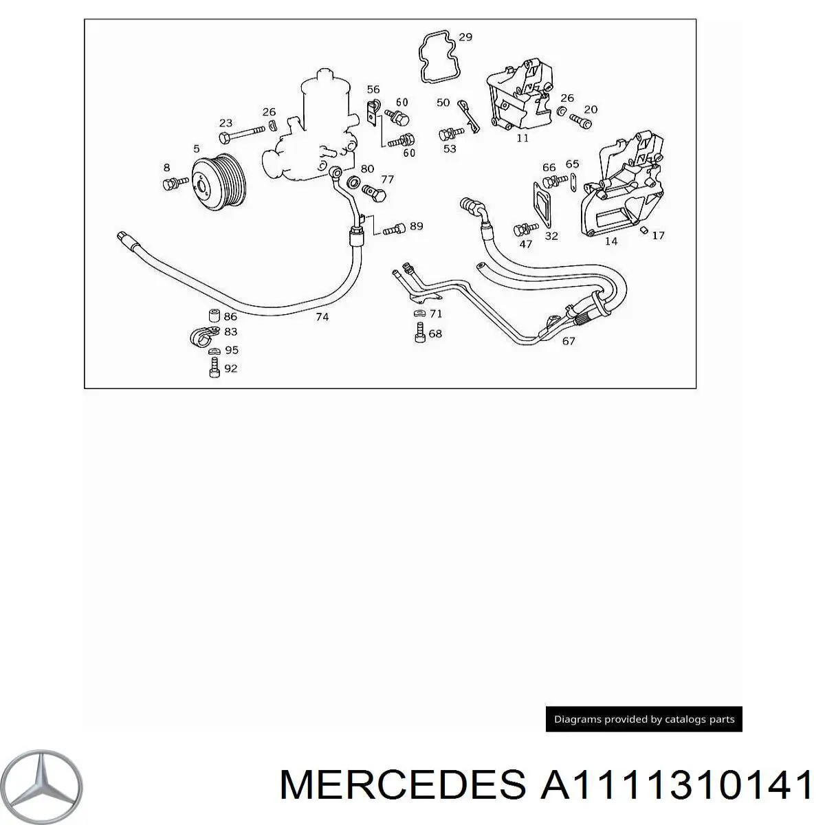 A1111310141 Mercedes 