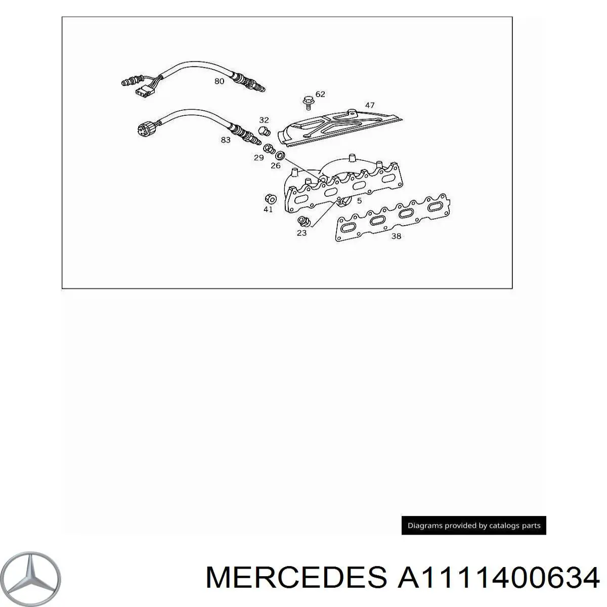 A1111400634 Mercedes 