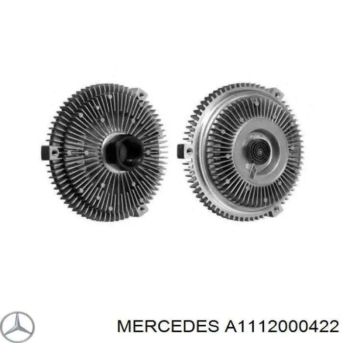 Вискомуфта (вязкостная муфта) вентилятора охлаждения Mercedes A1112000422