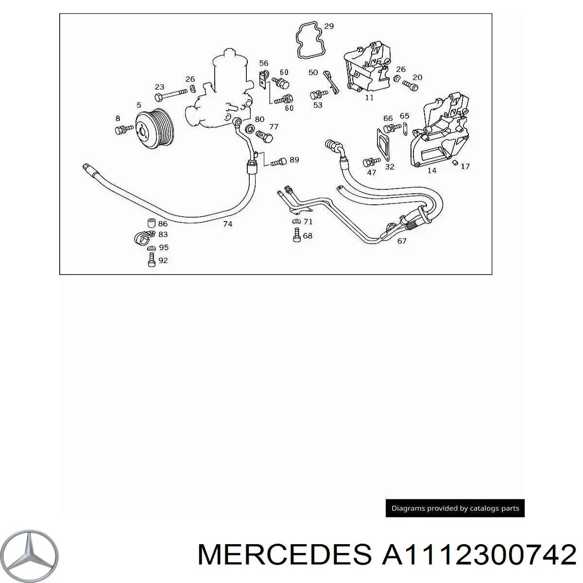 A1112300742 Mercedes 