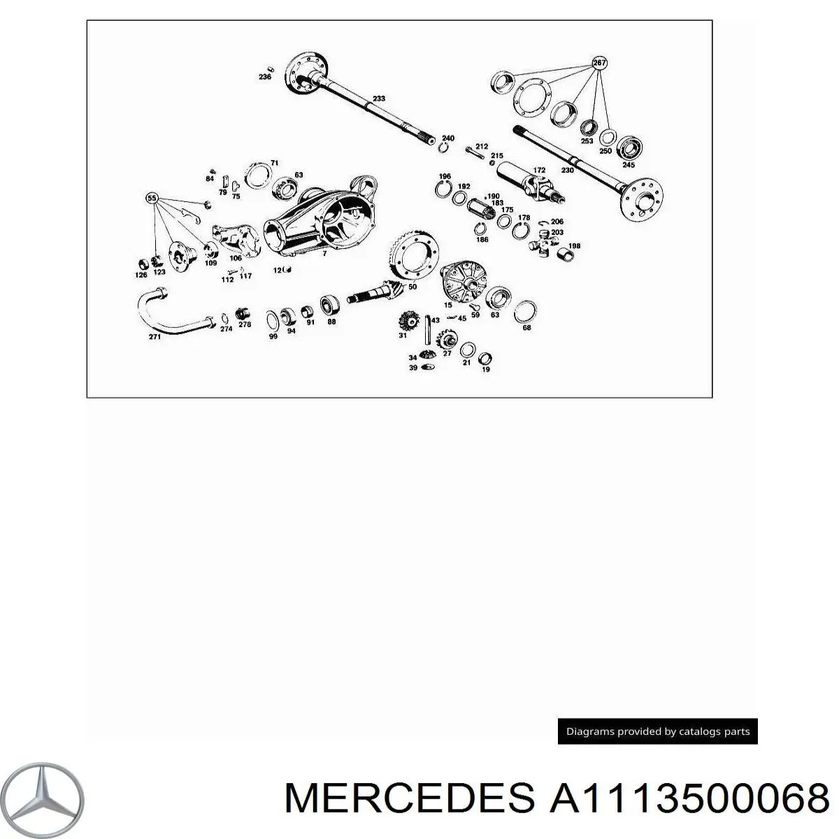  A1113500068 Mercedes