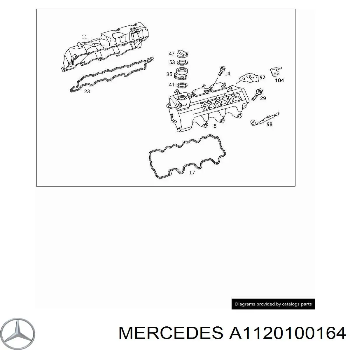  A1120100164 Mercedes