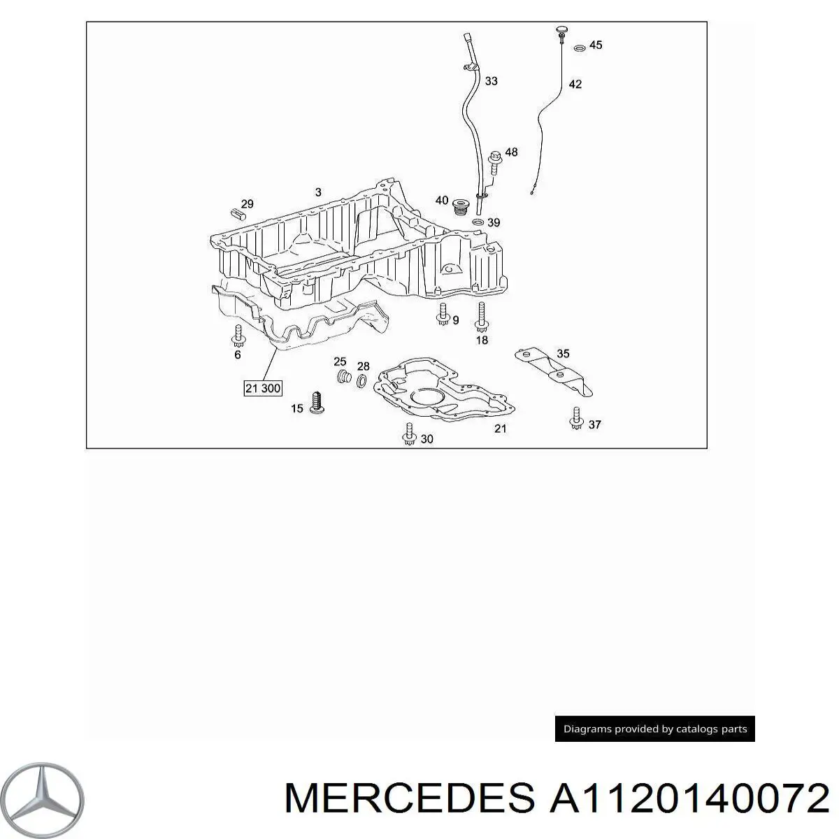 Пробка поддона двигателя Mercedes 1120140072 цена, от 34.49 USD