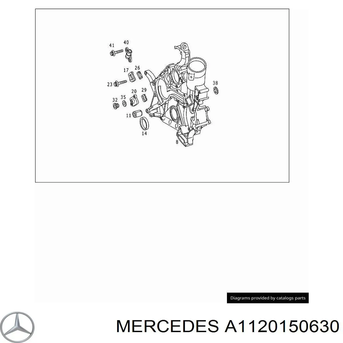  Mercedes A1120150630 цена, от 31.68 USD