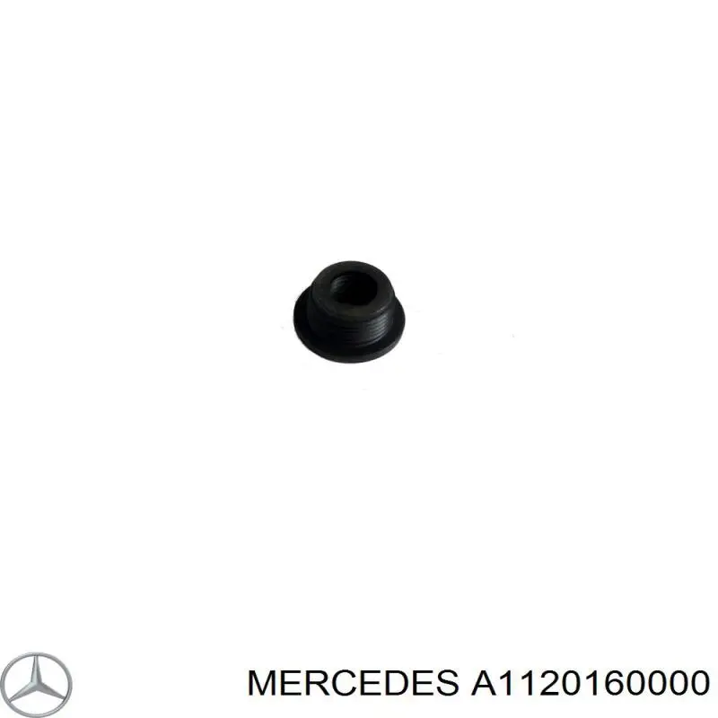 Купить 1120180080 Mercedes Уплотнительное кольцо направляющей щупа уровня масла двигателя