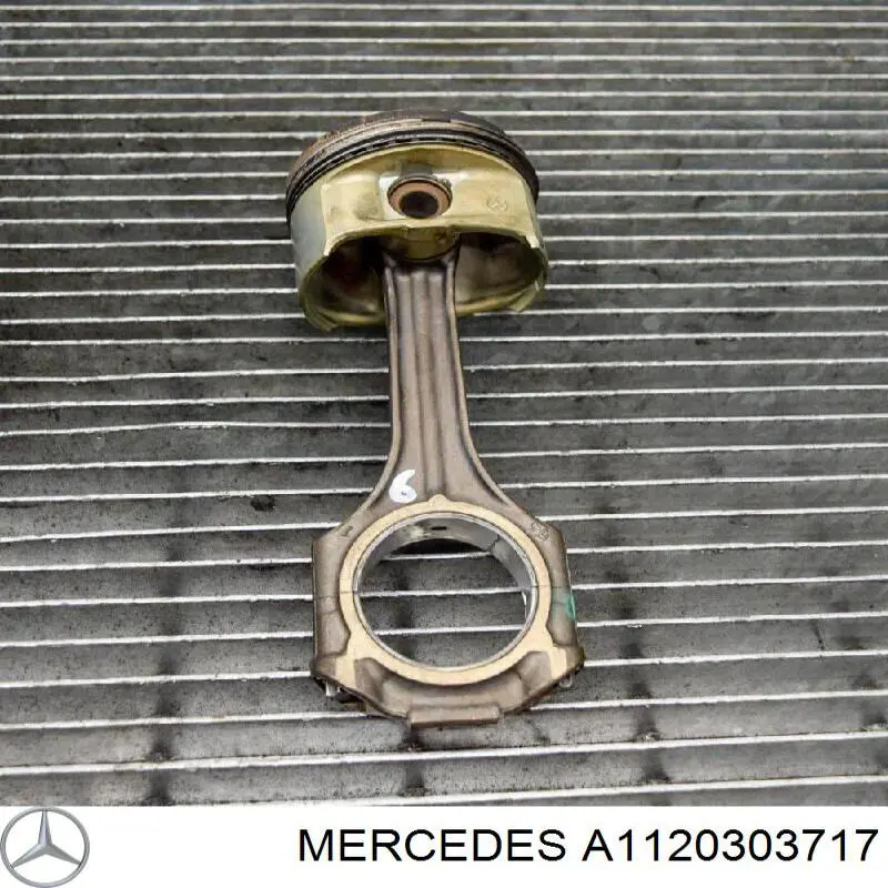 A1120303717 Mercedes поршень в комплекте на 1 цилиндр, std
