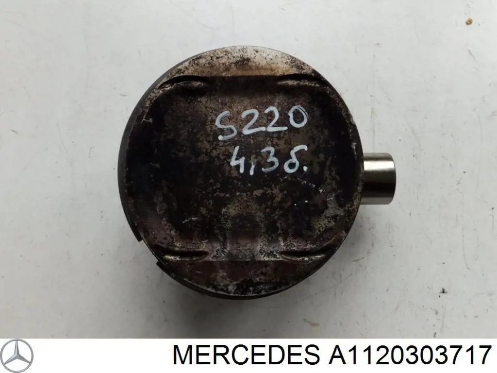 Поршня на 1 цилиндр, STD Mercedes A1120303717
