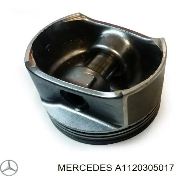 A1120305017 Mercedes поршень с пальцем без колец, std