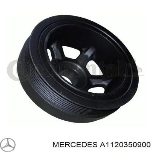 Шкив коленвала (демпфер) Mercedes A1120350900 цена, от 61.08 USD