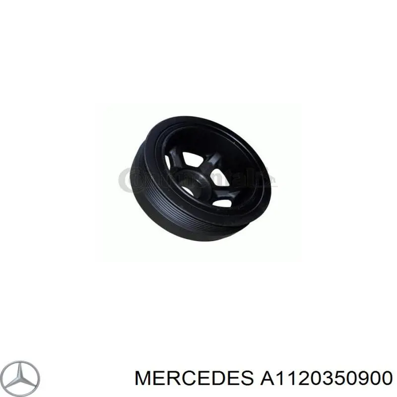 A1120350900 Mercedes Шкив коленчатого вала