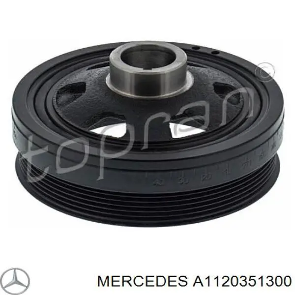 Шкив коленвала A1120351300 Mercedes
