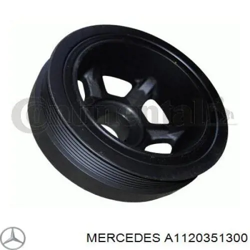 Шкив коленвала (демпфер) Mercedes A1120351300 цена, от 60.74 USD