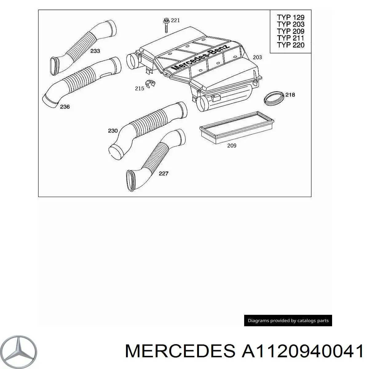 A1120940041 Mercedes 