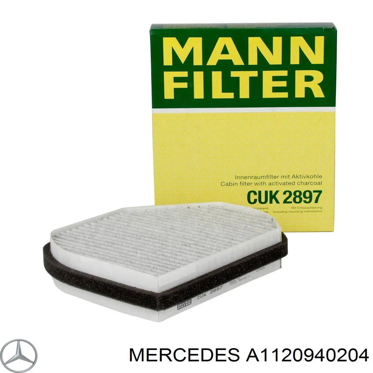 Элемент воздушного фильтра Mercedes A1120940204 цена, от 5.56 USD