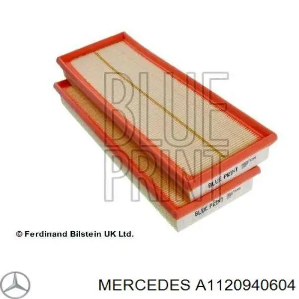 A1120940604 Mercedes воздушный фильтр