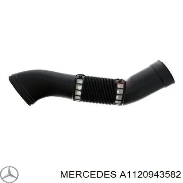 A1120943582 Mercedes cano derivado de ar, entrada de filtro de ar