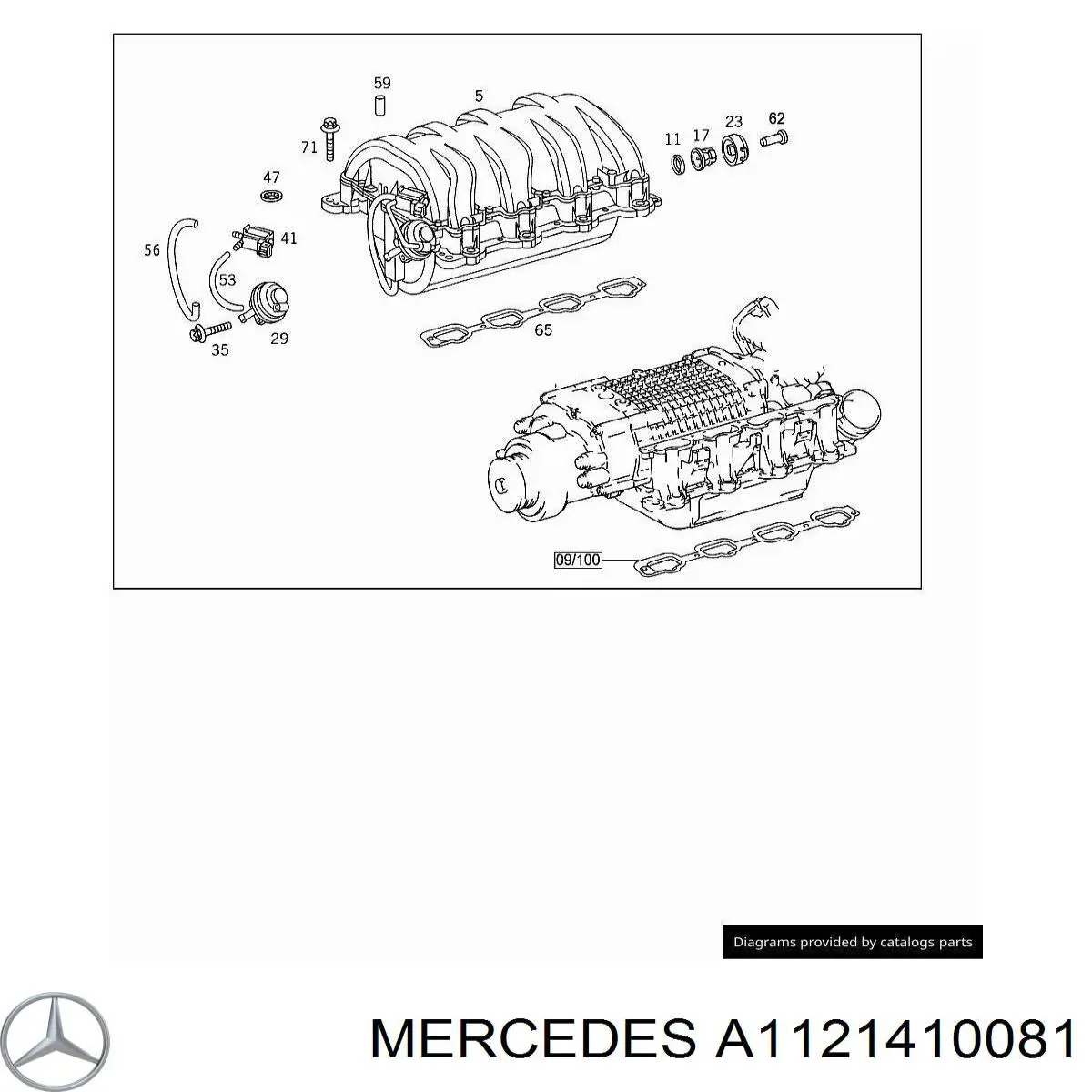 A1121410081 Mercedes 