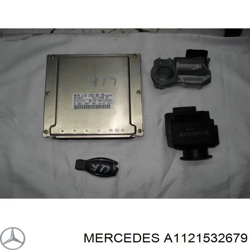 Módulo de direção (Centralina eletrônica) de motor para Mercedes CLK (C209)