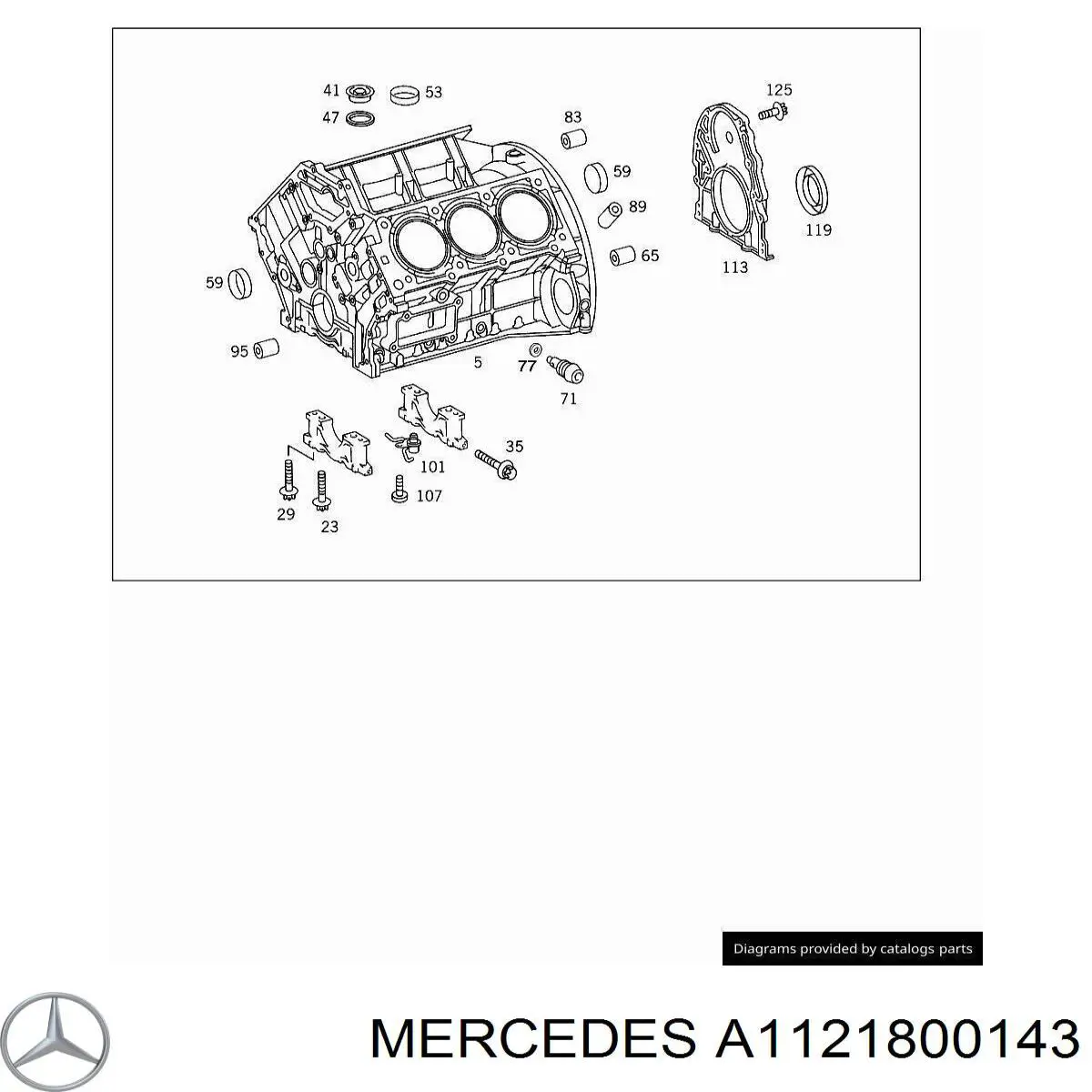 A1121800143 Mercedes