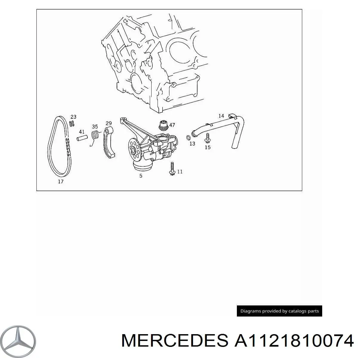 A1121810074 Mercedes 