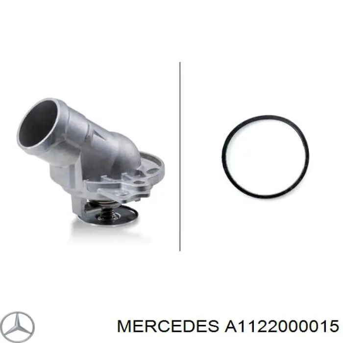 Термостат в корпусе Mercedes A1122000015 цена, от 19.32 USD