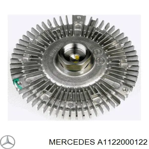 A1122000122 Mercedes вискомуфта (вязкостная муфта вентилятора охлаждения)